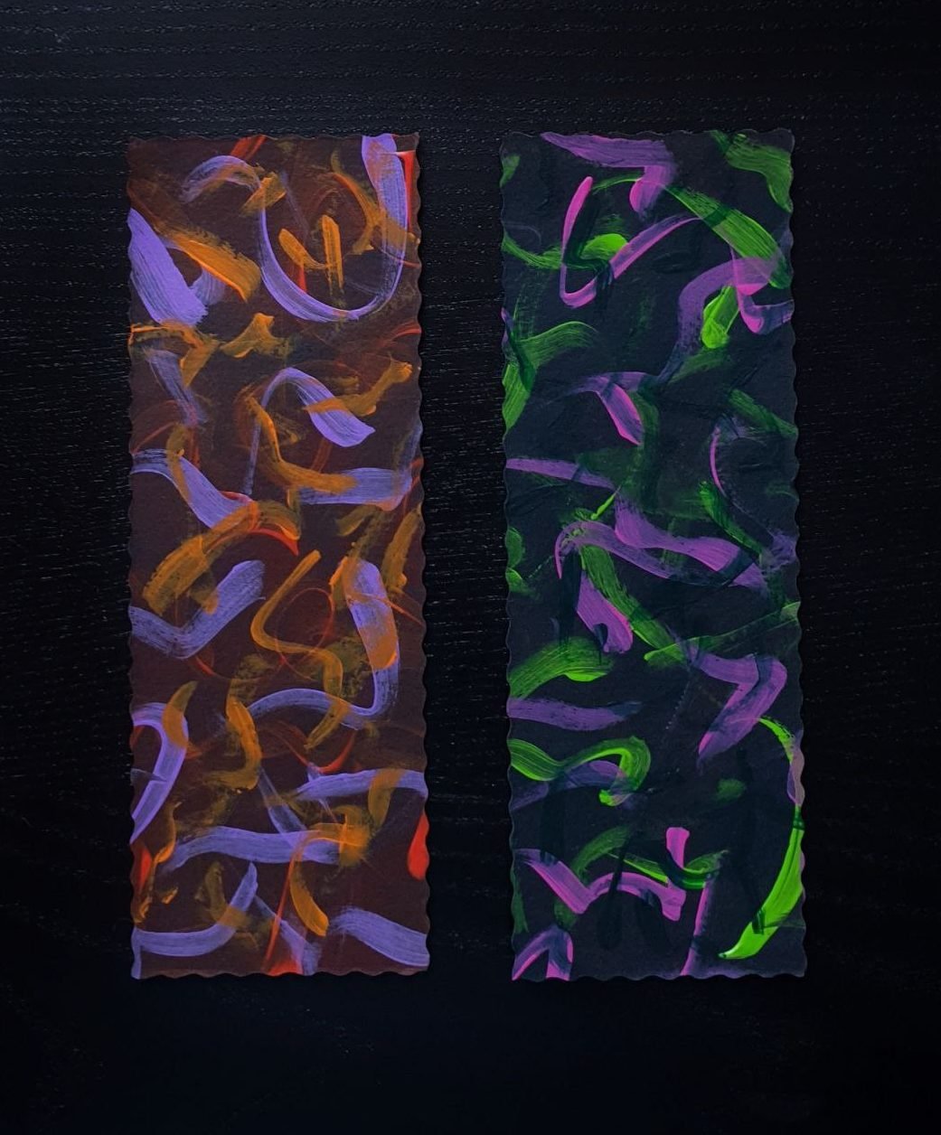 Abstract bookmark.