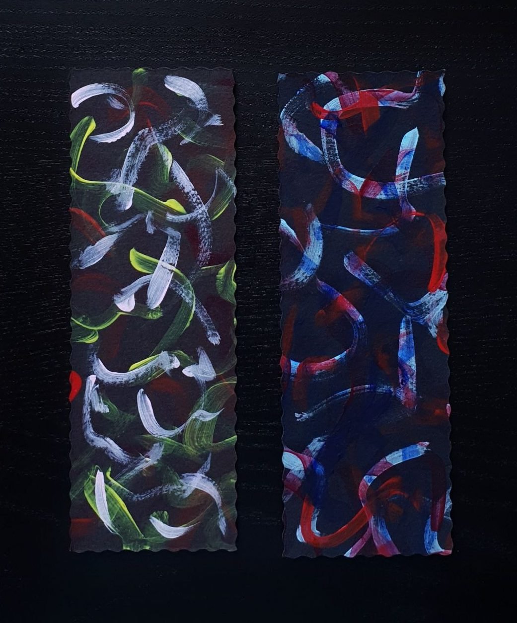 Abstract bookmark.