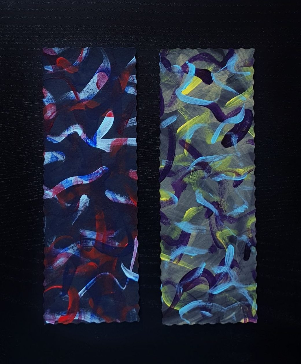 Abstract bookmark.