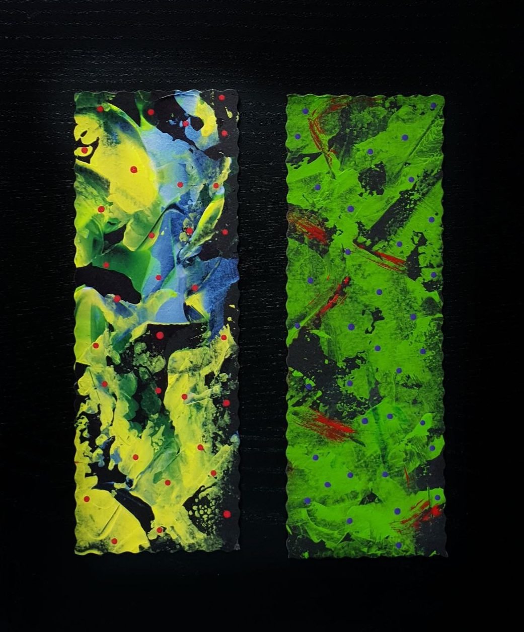 Abstract bookmark.