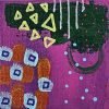 Mini Canvas With Easel Purple 17