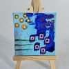 Mini Canvas With Easel Blue 10